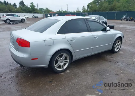 2007 Audi A4 2.0T from USA, damaged, VIN WAUDF78E57A222527